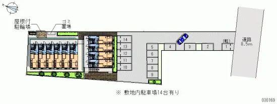 ★手数料０円★田方郡函南町間宮　月極駐車場（LP）